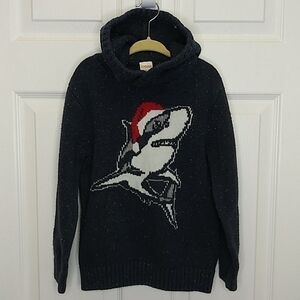 Gymboree Santa Shark‎ Hooded Sweater